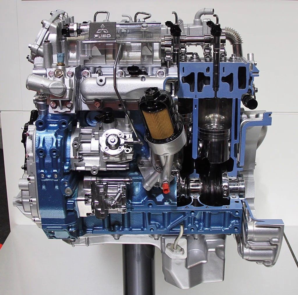 TÌM HIỂU VỀ ĐỘNG CƠ 4P10 TRÊN XE TẢI MITSUBISHI FUSO CANTER TF CÓ PHẢI TỪ NHẬT BẢN ?