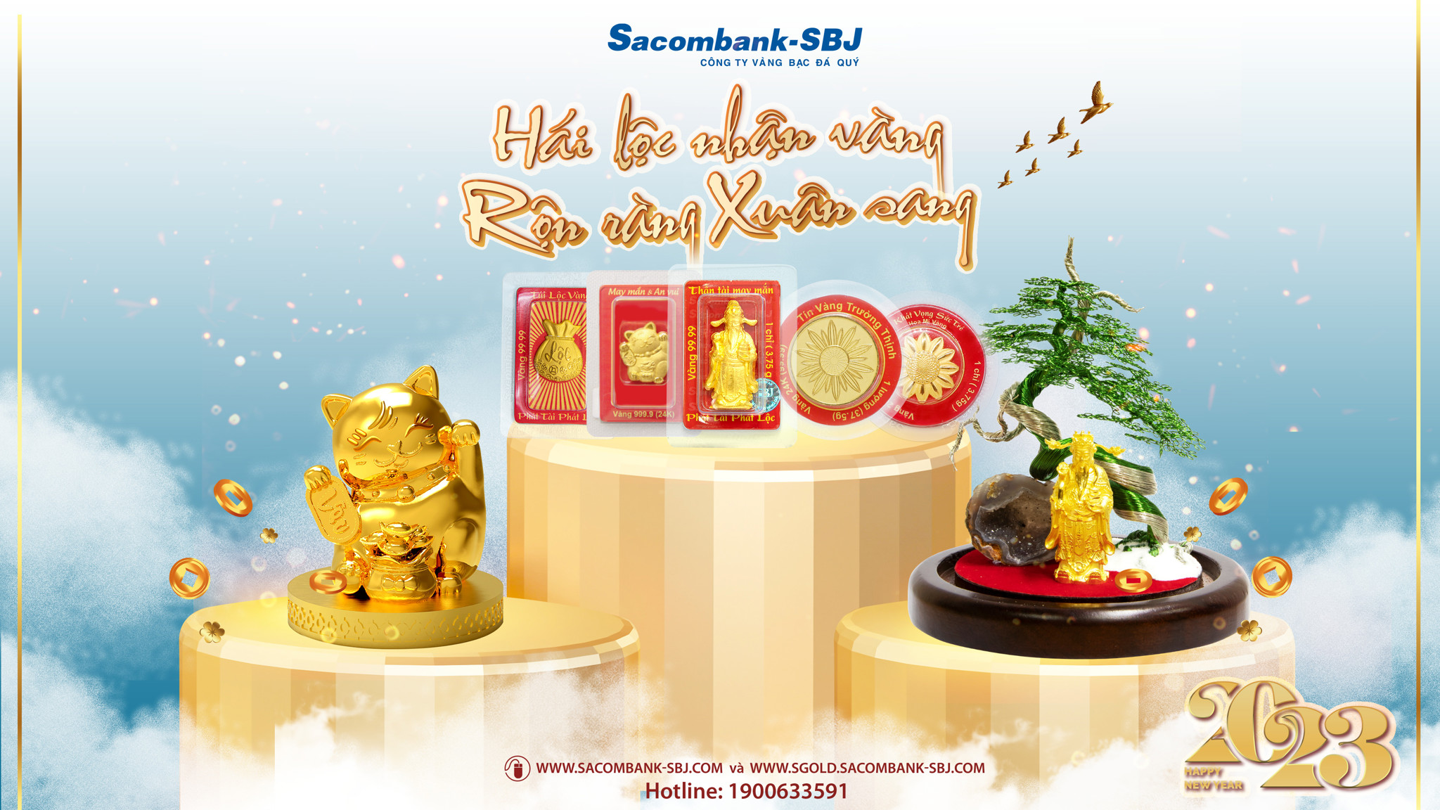 Sbj Rang Chương trình ưu đãi Ngày Thần Tài 2023