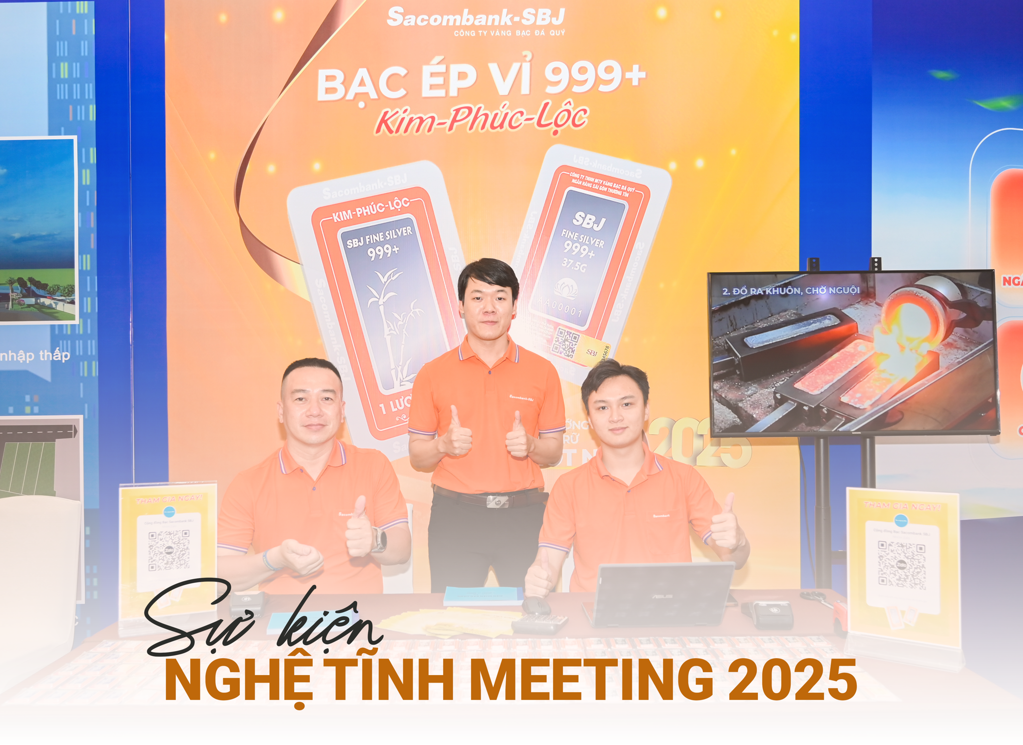 Sacombank-SBJ Ghi Dấu Ấn Tại Nghệ Tĩnh Meeting 2025: Nâng Tầm Thương Hiệu, Lan Tỏa Giá Trị