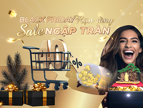 Tại sao nên tận dụng Black friday để mua những món quà ý nghĩa cho bản thân, gia đình và bạn bè