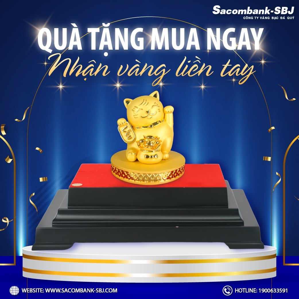 THÔNG BÁO CHƯƠNG TRÌNH KHUYẾN MẠI “Quà tặng mua ngay - Nhận vàng liền tay”