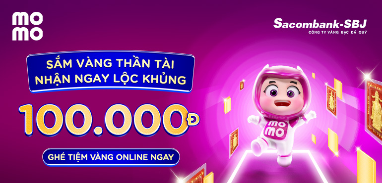 Mừng 500.000 người dùng ghé thăm, Tiệm Vàng Online tặng lộc may đến 100.000đ!