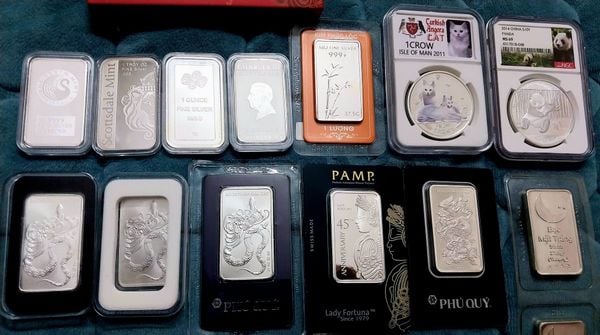 VÀNG QUÁ CAO - NHIỀU NGƯỜI MUA BẠC MIẾNG TÍCH TRỮ