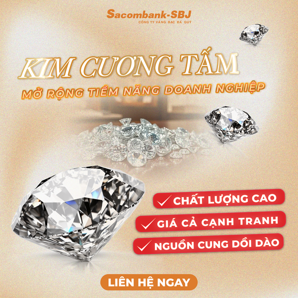 MỞ RỘNG TIỀM NĂNG SẢN XUẤT BẰNG KIM CƯƠNG TẤM