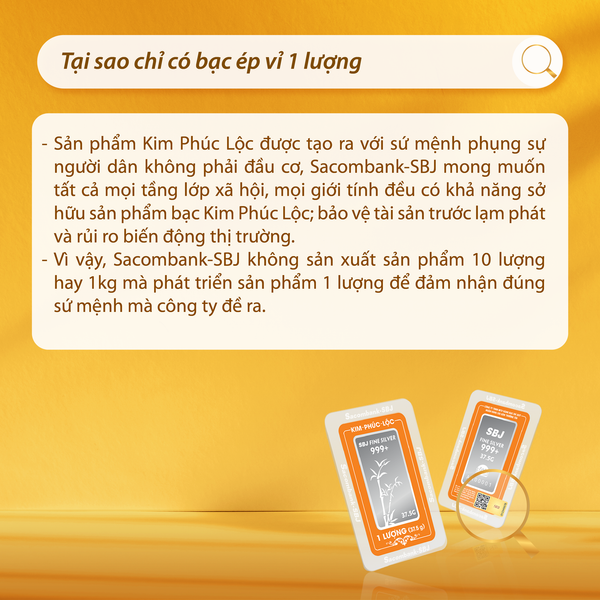GIẢI ĐÁP THẮC MẮC VỀ BẠC KIM PHÚC LỘC