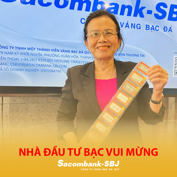 Giá bạc tại Việt Nam lại 'bốc đầu' tăng cao nhất từ trước tới nay, người mua lãi khủng từ đầu năm