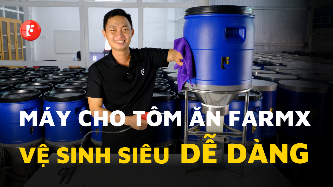 Vệ sinh Máy Cho Tôm Ăn hệ lăn A30