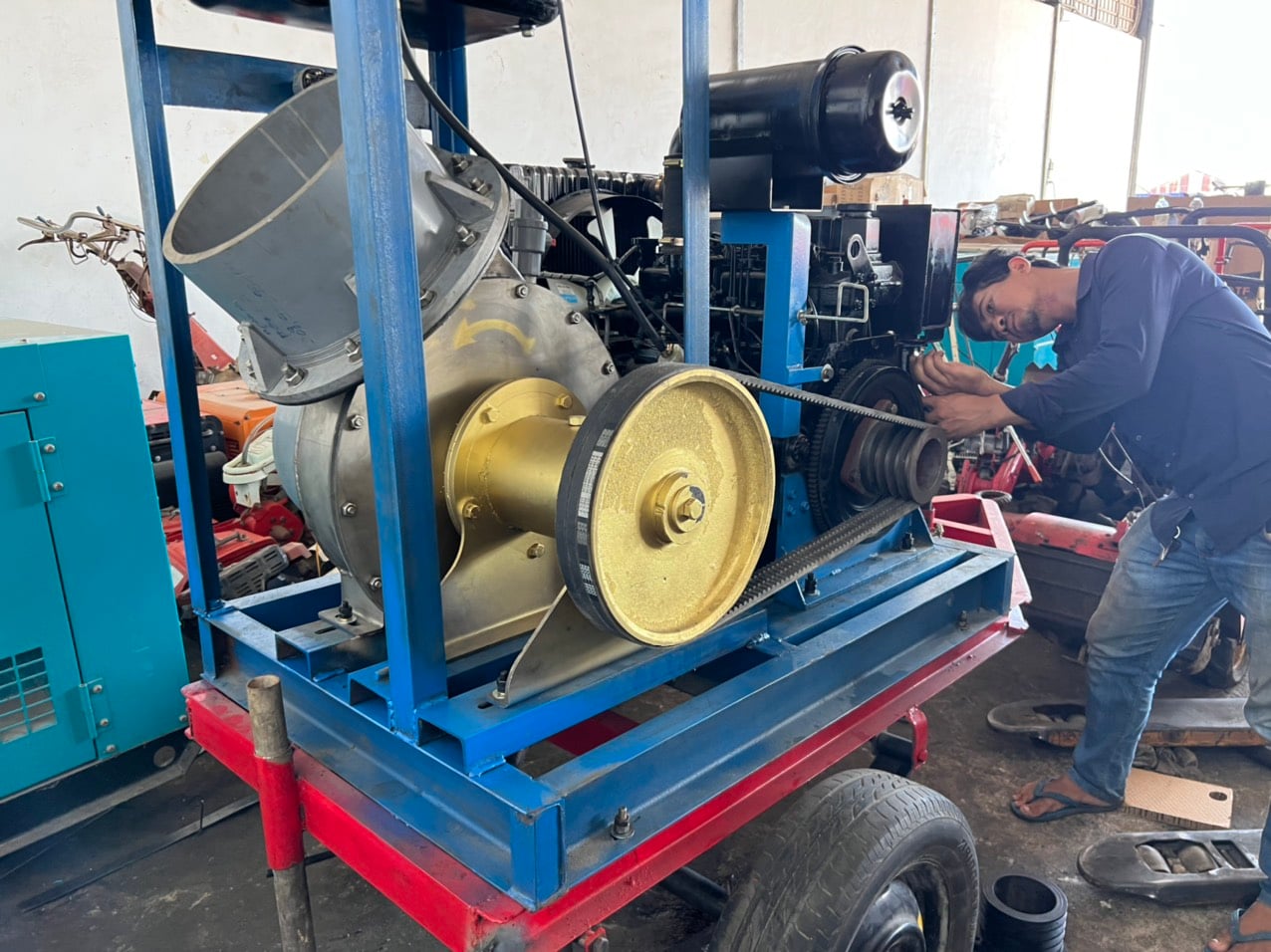 Sản phẩm thiết bị nuôi tôm tiêu biểu của FarmX