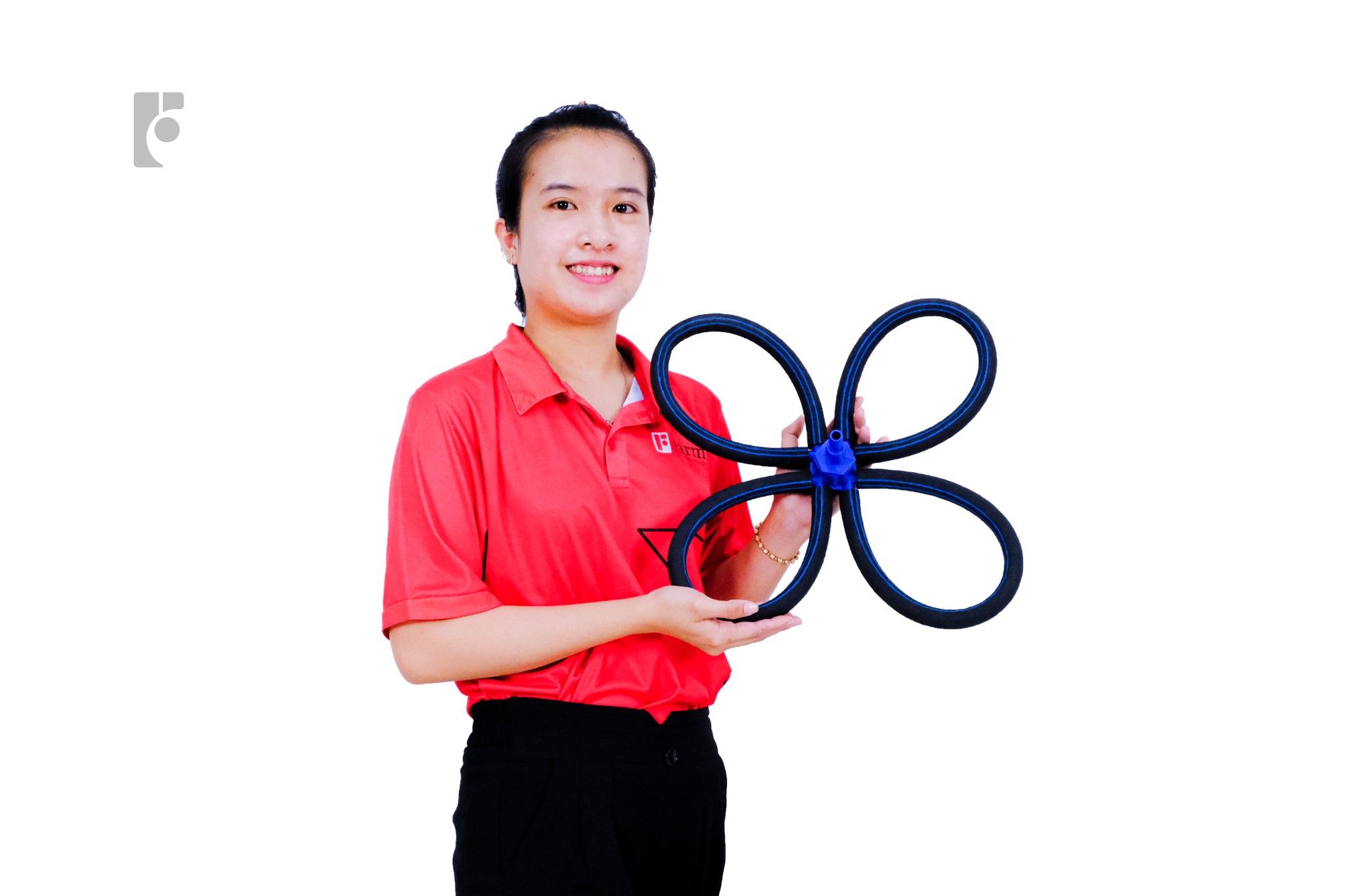 Bông mai oxy nhựa 8 chia bền bỉ dùng trong nuôi tôm