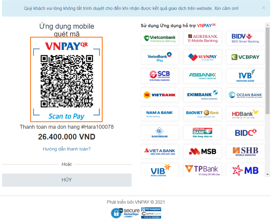 Hướng dẫn nhận ưu đãi giảm giá bằng VNPAYQR