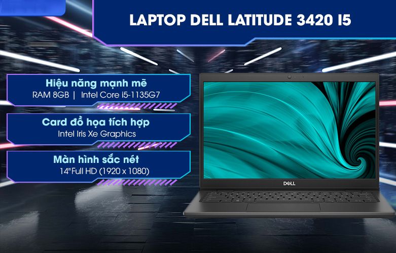Đánh giá laptop Dell Latitude 3420 i5 1135G7 (L3420I5SSDF_3Y)