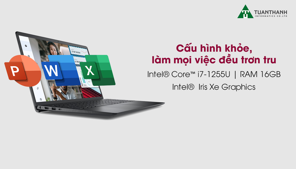 Hiệu năng mạnh mẽ bạn cần, cân mọi tác vụ của laptop Dell Vostro 3520