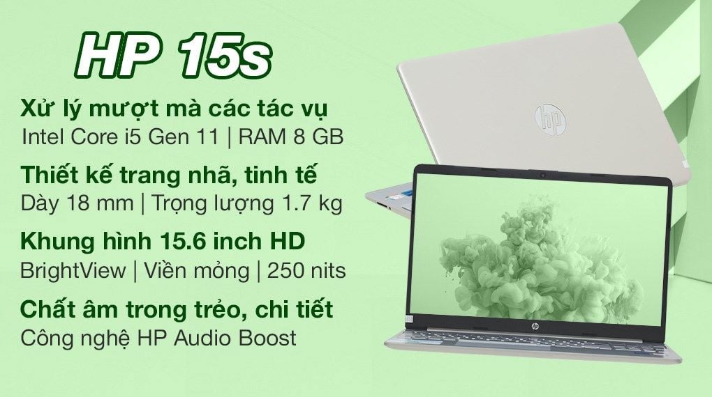 Laptop HP 15s-fq2602TU i5-1135G7 (4B6D3PA)