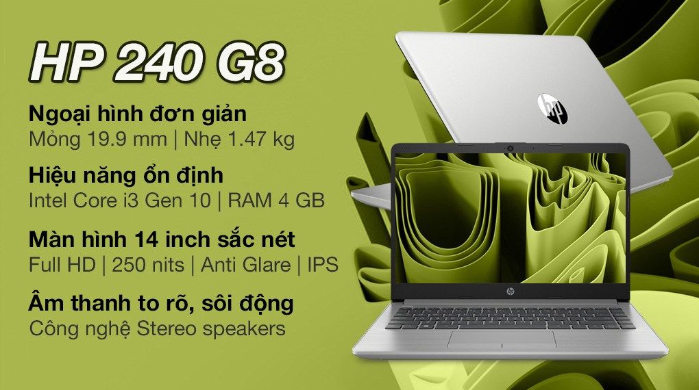 Laptop HP 240 G8 i3 (519A8PA)