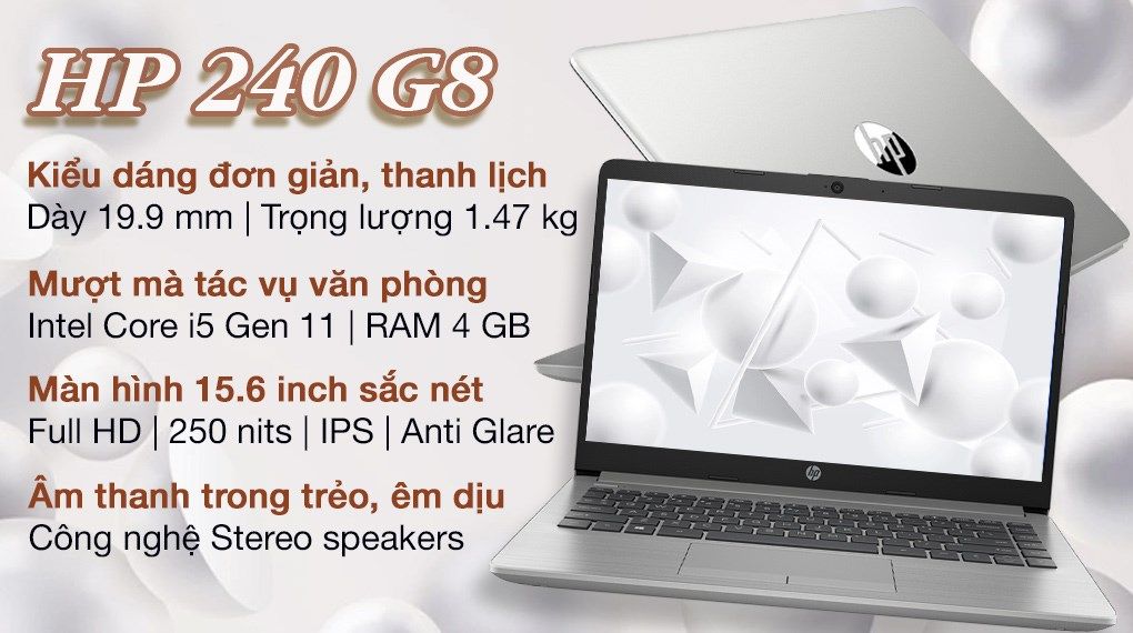 Laptop 240 G8 i5-1135G7 (3D0E1PA)