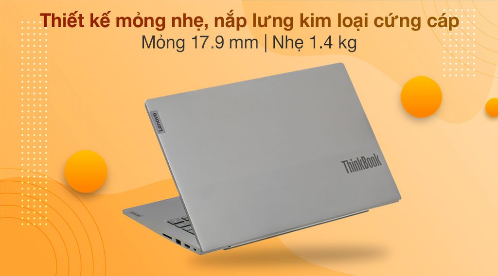 laptop Lenovo ThinkBook 14 G2 ITL i5 20VD003KVN thiết kế