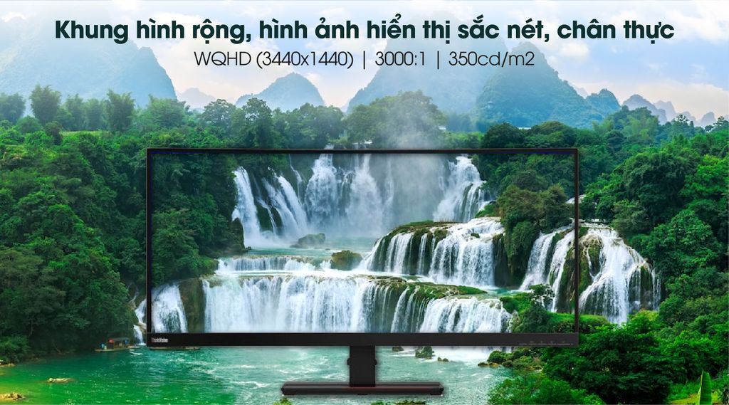 Màn hình Lenovo ThinkVision T34w-20 34 inch (61F3GAR1WW)