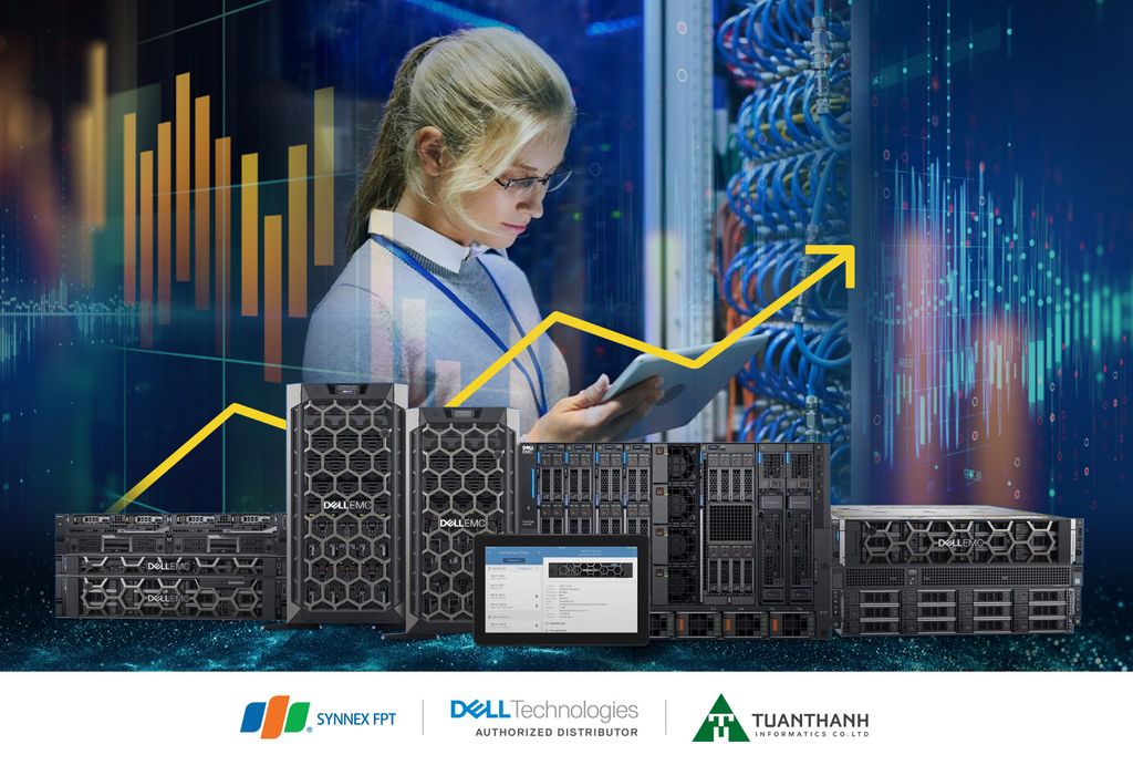 Lựa chọn máy chủ Dell EMC tối ưu cho hoạt động kinh doanh của doanh nghiệp