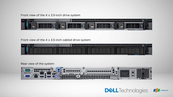 Máy chủ Dell R240 Server cận cảnh