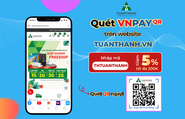 Chương trình ưu đãi Quét VN -Nhận ngay ưu đãi 5%