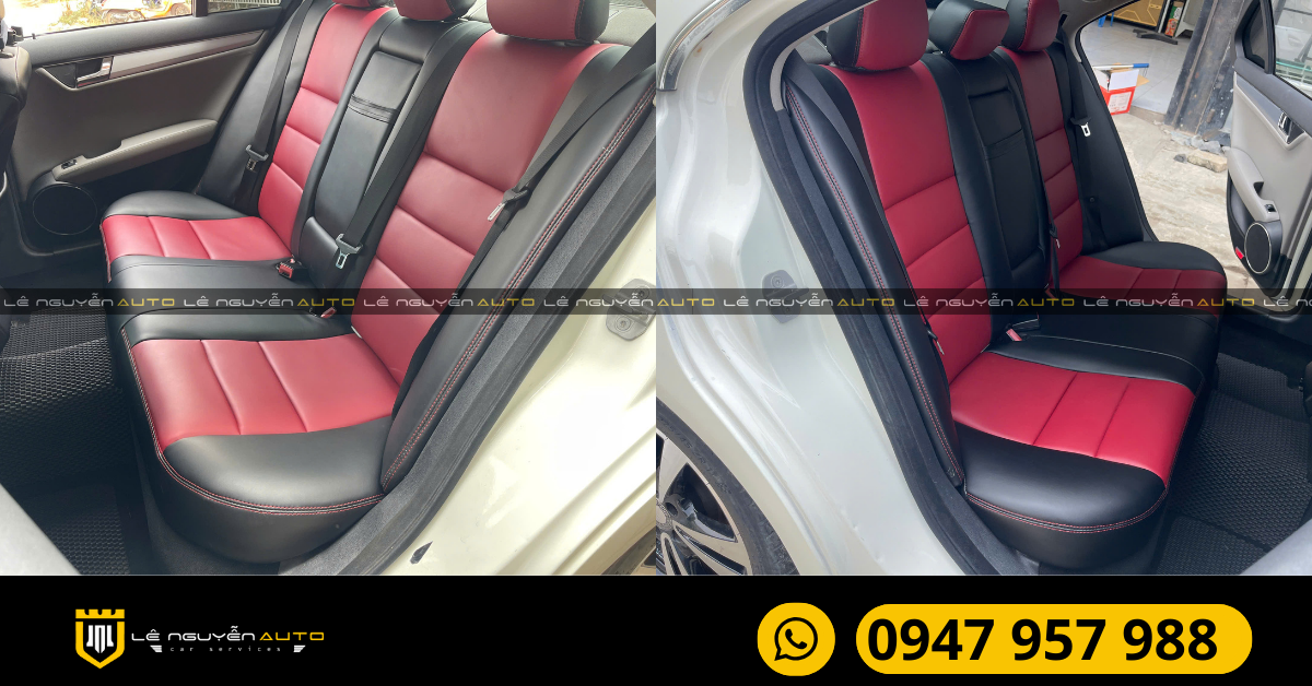 Tại sao nên bọc lại ghế da cho Mercedes C200?