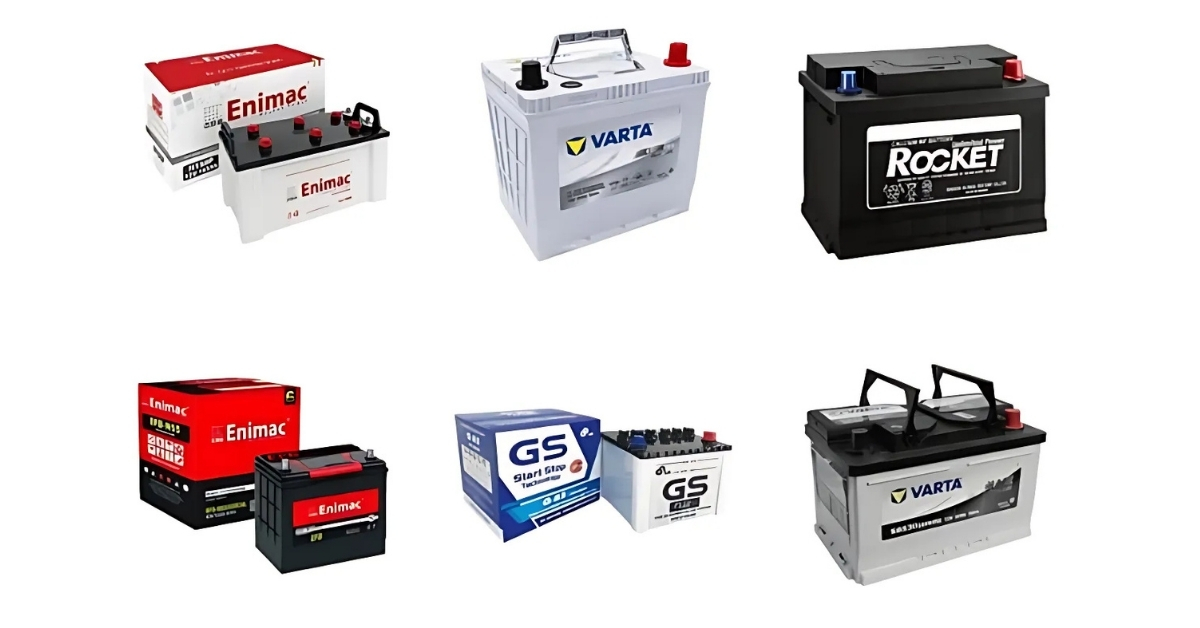 Các loại ắc quy ô tô
