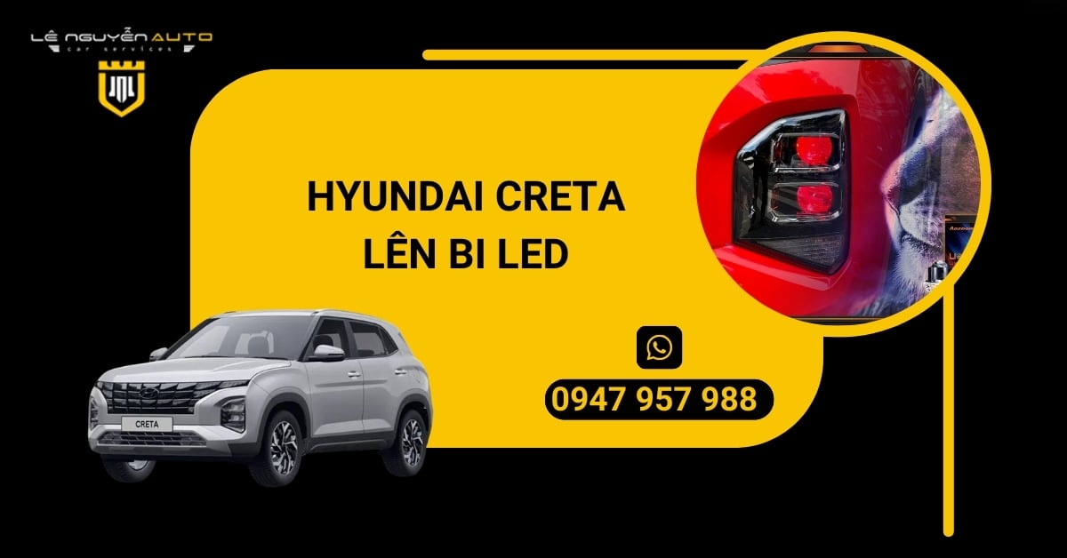 Giới thiệu về Hyundai Creta và nhu cầu nâng cấp hệ thống đèn chiếu sáng