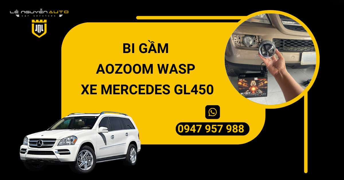 BI GẦM AOZOOM WASP XE MERCEDES GL450