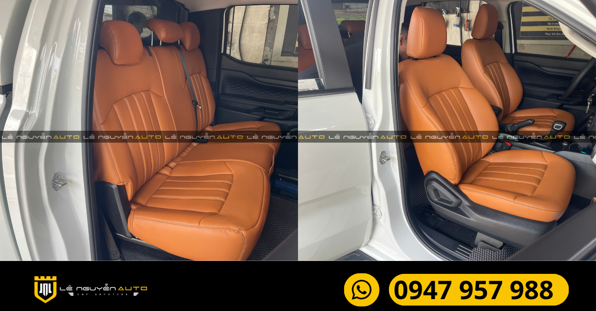 2. Tại sao nên bọc ghế da Nappa cho xe Ford Ranger 2024?