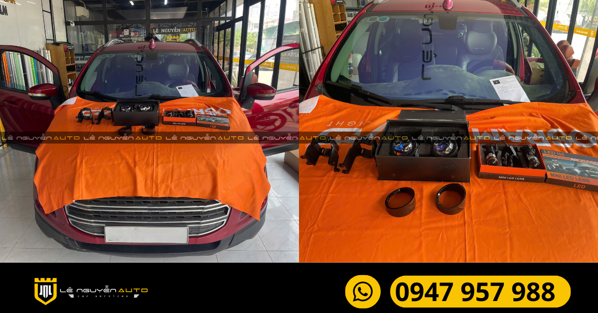 3. Quy trình lắp đặt bi gầm tại Lê Nguyễn Auto