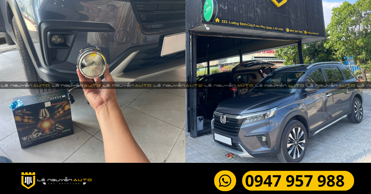 1. Bi gầm Aozoom Wasp là gì? Tại sao nên lắp bi gầm Aozoom Wasp cho Honda BRV?