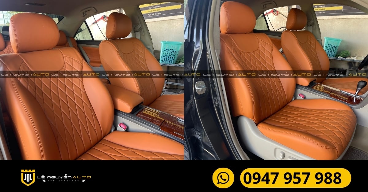 Lợi ích của việc bọc ghế da và bọc taplo