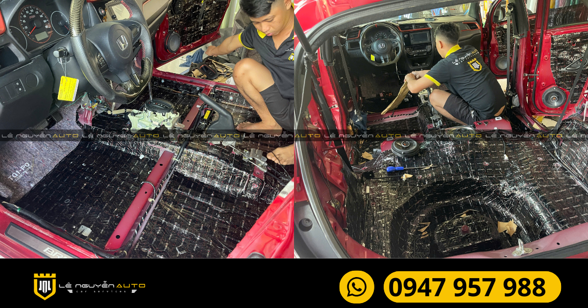 4. Tại sao nên lựa chọn Lê Nguyễn Auto để cách âm chống ồn cho xe Toyota Brio?