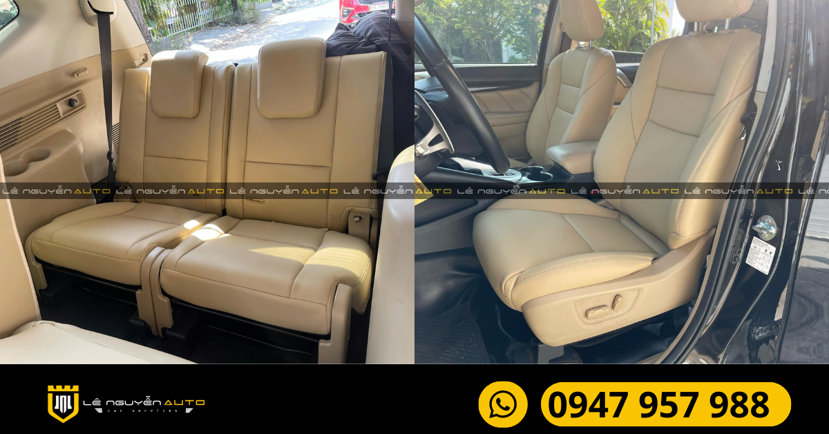 1. Tại sao nên bọc ghế da Nappa cho xe Pajero Sport?