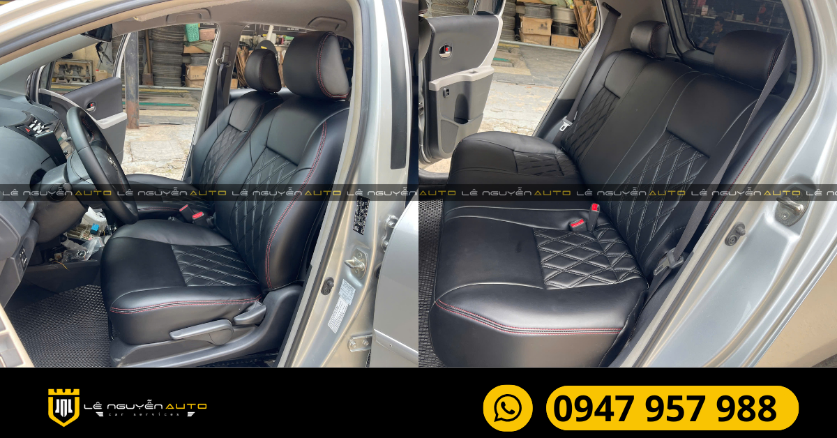 3. Các loại da thường dùng bọc ghế da Toyota Yaris