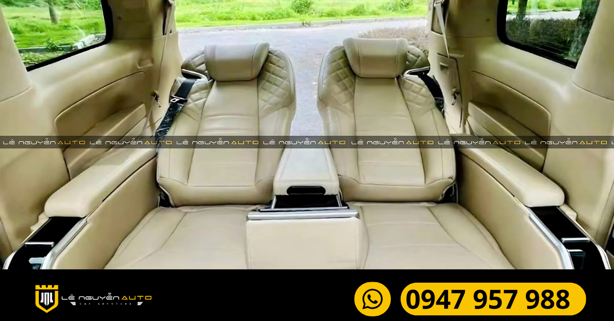 3. Lưu ý khi độ ghế Limousine KIA Sedona