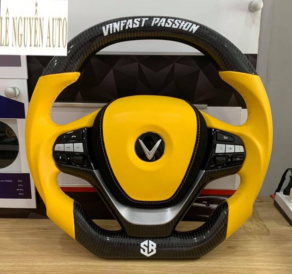 Đổi màu nội thất xe Vinfast Lux A2.0 da nappa phong cách thể thao