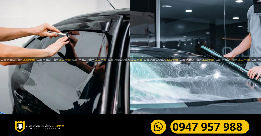 Phim cách nhiệt ô tô bị xước, bong tróc