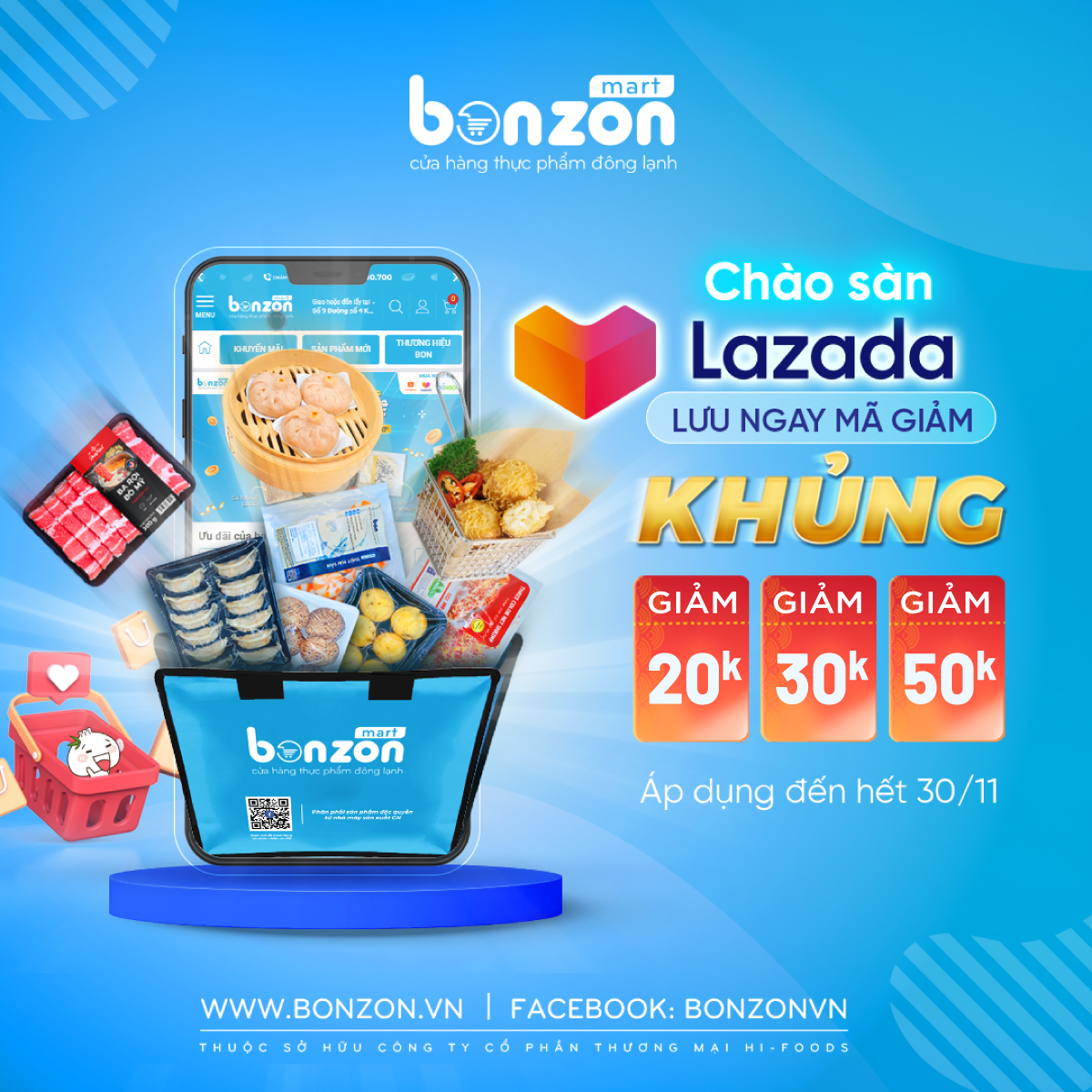 🔥 BONZON NAY ĐÃ CÓ TRÊN LAZADA 🔥