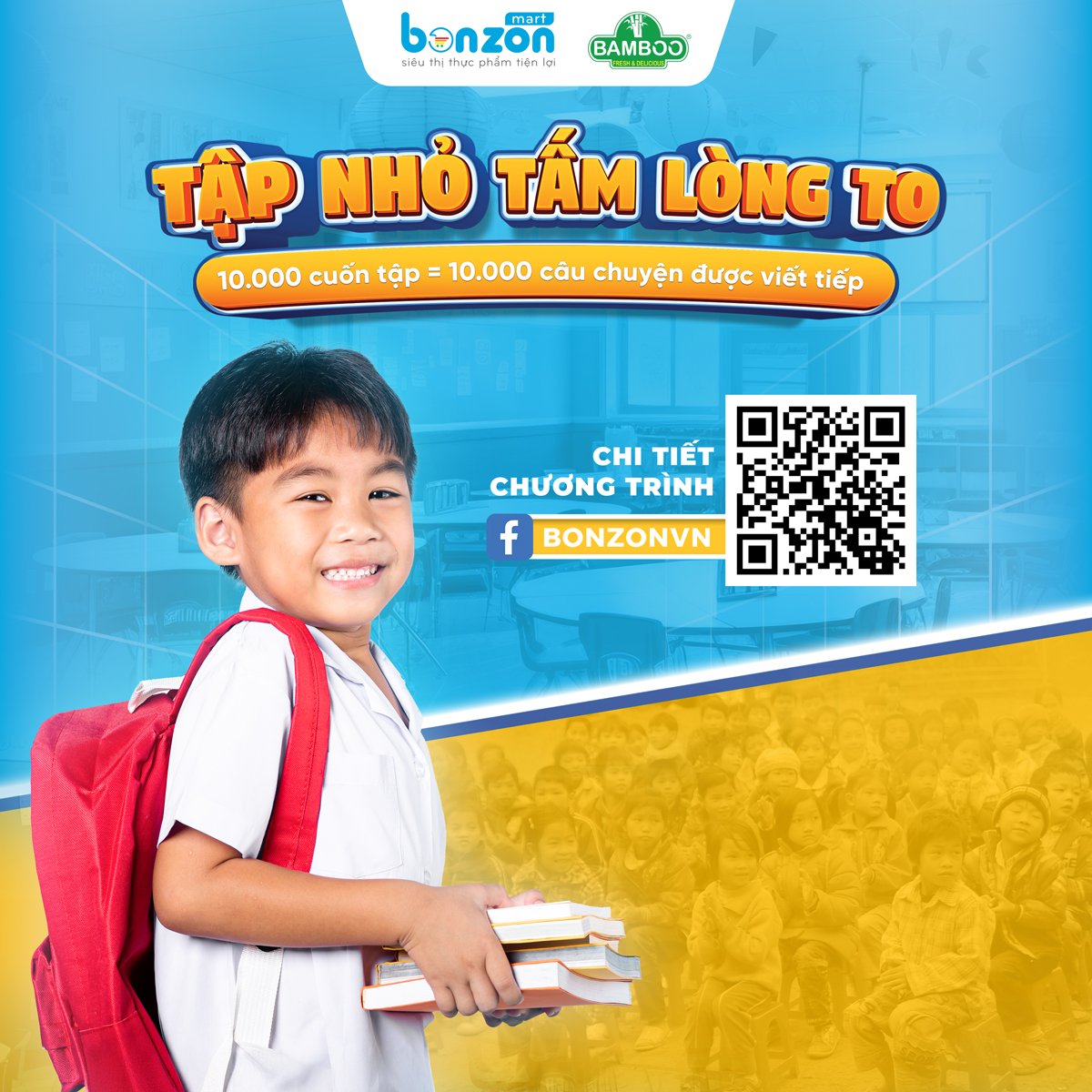 TẬP NHỎ – TẤM LÒNG TO: MỖI QUYỂN TẬP, MỘT CƠ HỘI ĐƯỢC VIẾT TIẾP