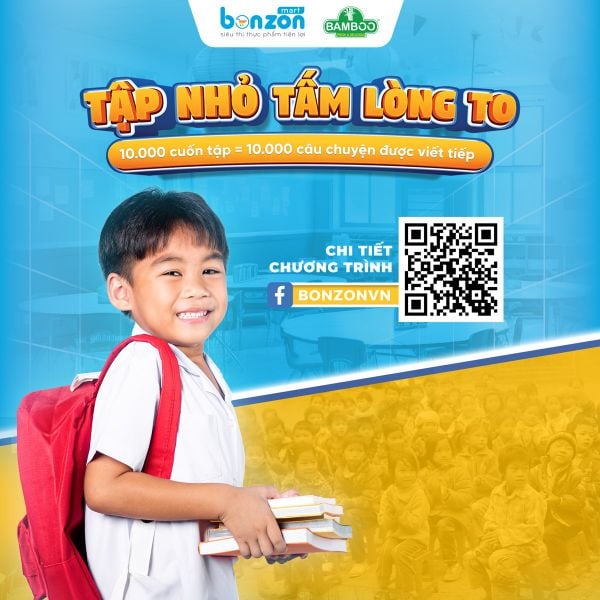 TẬP NHỎ – TẤM LÒNG TO: MỖI QUYỂN TẬP, MỘT CƠ HỘI ĐƯỢC VIẾT TIẾP