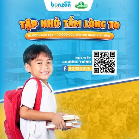 TẬP NHỎ – TẤM LÒNG TO: MỖI QUYỂN TẬP, MỘT CƠ HỘI ĐƯỢC VIẾT TIẾP