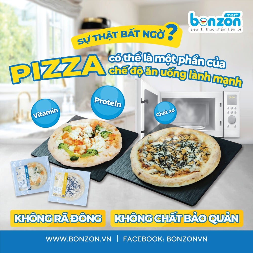Pizza - Ngon mà vẫn lành mạnh? Hoàn toàn có thể!