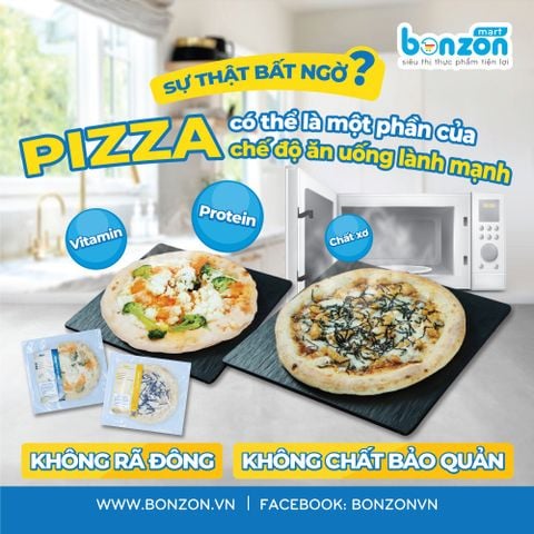 Pizza - Ngon mà vẫn lành mạnh? Hoàn toàn có thể!