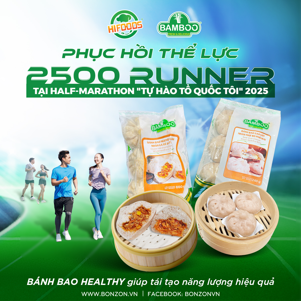 BAMBOO - CÓ MẶT TẠI GIẢI CHẠY HALF-MARATHON