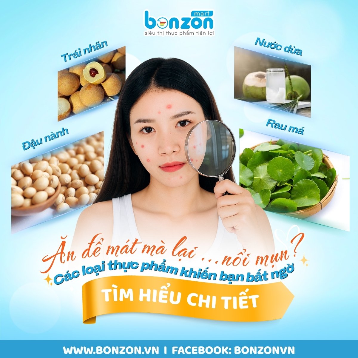 4 loại thực phẩm tưởng “mát” nhưng dễ gây nổi mụn