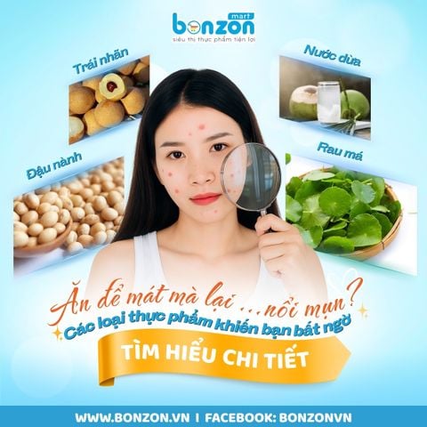4 loại thực phẩm tưởng “mát” nhưng dễ gây nổi mụn
