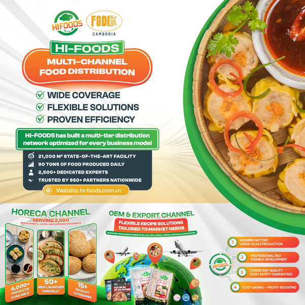 HI-FOODS – HỆ THỐNG PHÂN PHỐI THỰC PHẨM ĐA KÊNH