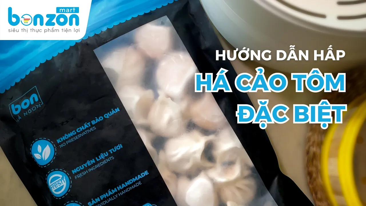 BÍ QUYẾT HẤP HÁ CẢO NGON NHƯ NGOÀI NHÀ HÀNG