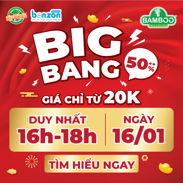 🌟 BIGBANG 50%++ BAMBOO KHAO GIÁ SIÊU HỜI 🌟